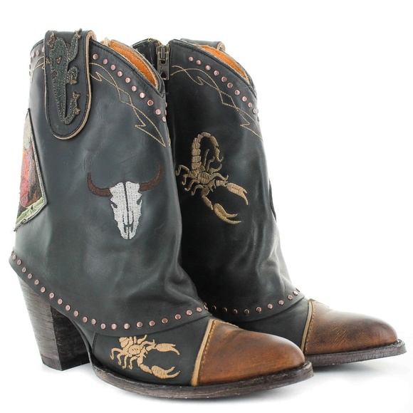 NWT NWB Old Gringo Bellemont Boots Ankle Black - Picture 4 of 8